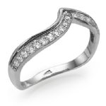 Affordable White Gold Diamond Band 0.20 ct.tw.